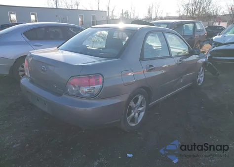 2006 Subaru Impreza 2.5I from USA, damaged, VIN JF1GD67656H509954